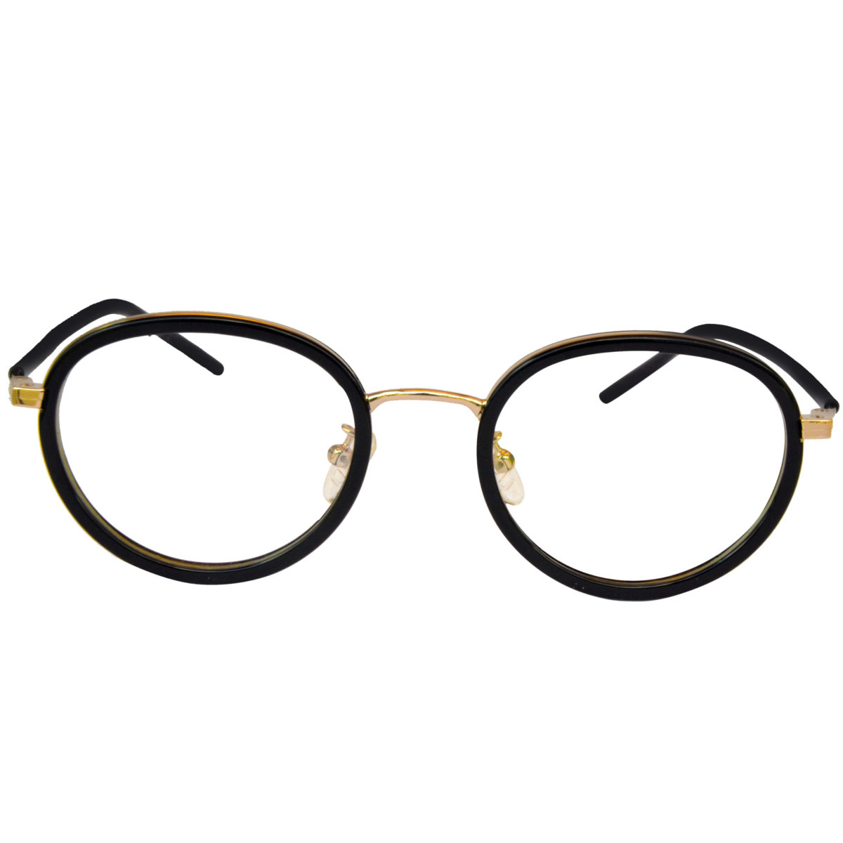 Lunettes de vue 2019 47 21 140 C04 homme femme Noir Or Kevajo