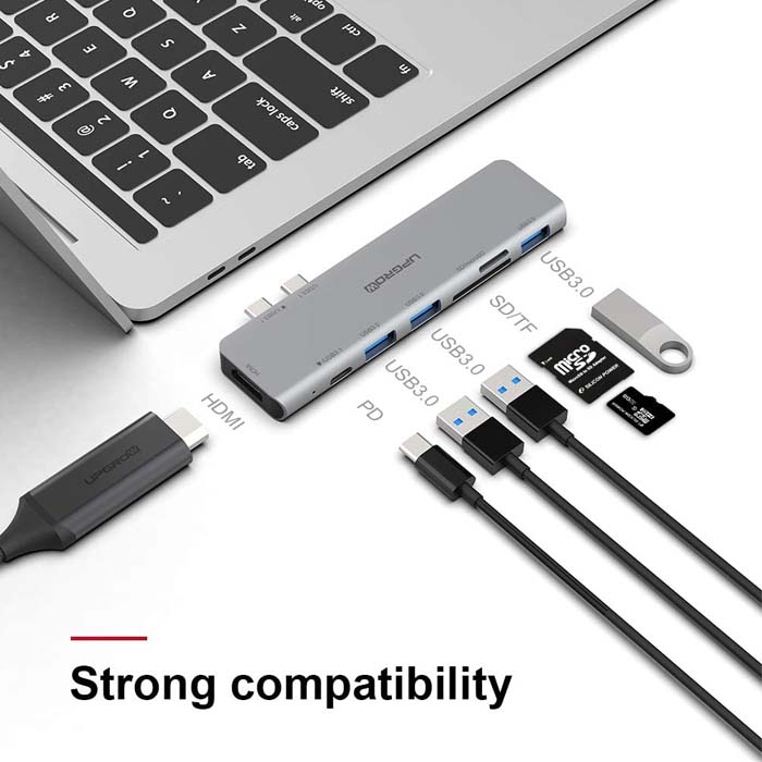 MacBook : ce que l'on peut connecter à l'adaptateur multiport USB C